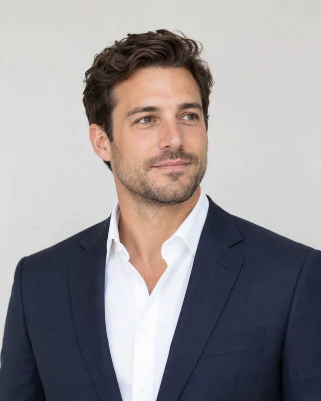 A professional in a suit